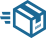 Symbool for fast parcel delivery